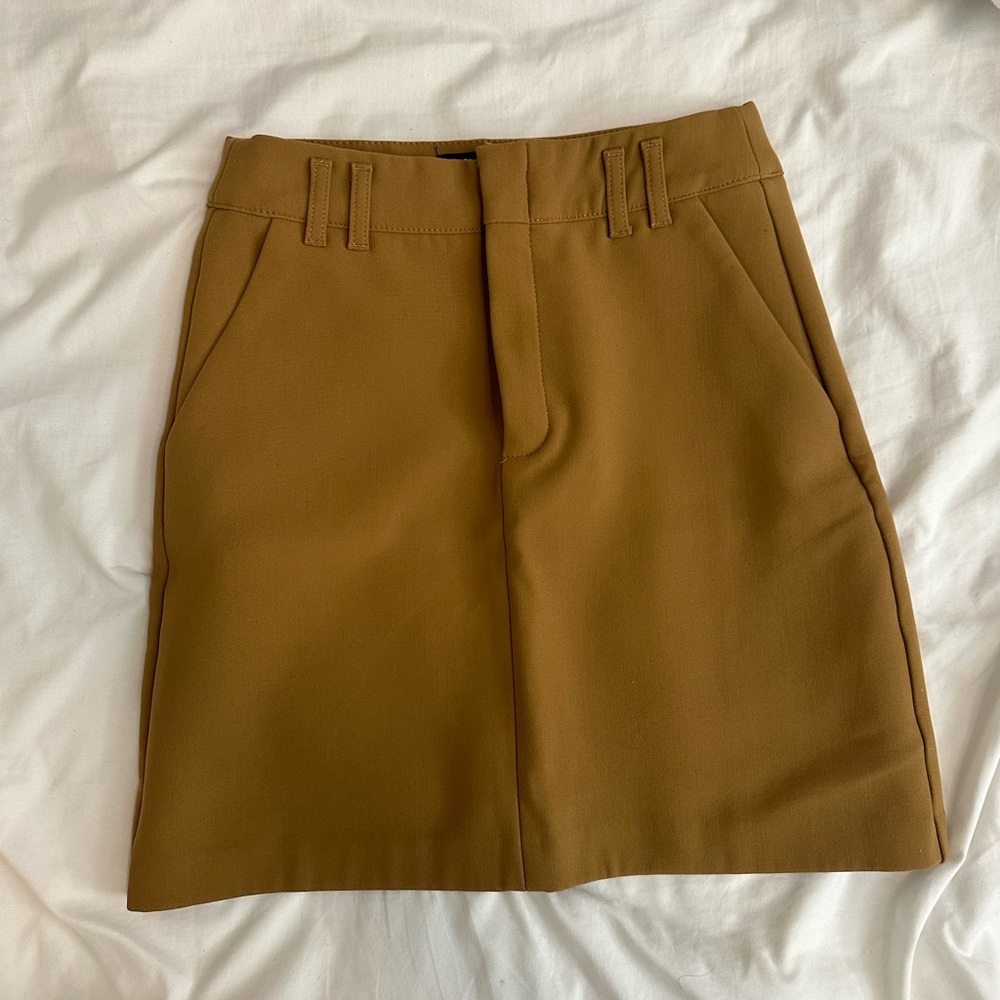 Zara camel skirt